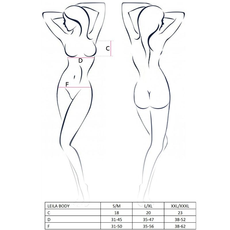 Comprar PASSION Woman Leila Teddy Negro Talla L/XL – Diseño Elegante Con Comodidad Superior-Noxtic