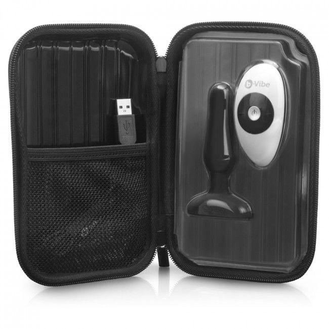 Comprar B-VIBE Novice Control Remoto Anal Plug Negro – Diseño Ergonómico Para Principiantes Con Conectividad Inalámbrica-Noxtic