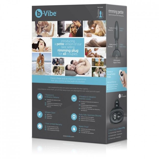 Comprar B-VIBE Plug Anal Petite Con Control Remoto – Experiencia Sensorial Con Diseño Elegante-Noxtic