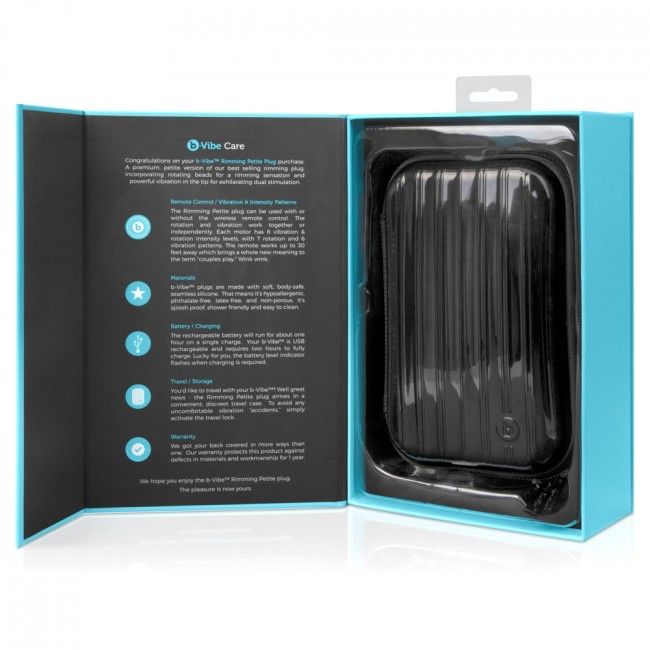 Comprar B-VIBE Plug Anal Petite Con Control Remoto – Experiencia Sensorial Con Diseño Elegante-Noxtic