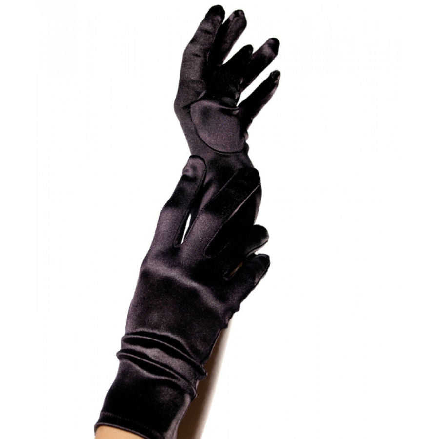 Comprar Leg Avenue Guantes Satin Negro – Elegancia Confortable Para Ocasiones Especiales-Noxtic