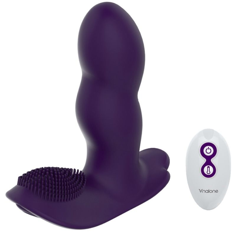 Comprar NALONE Loli Masajeador Control Remoto Morado – Diseño Elegante Con 7 Modos De Vibración-Noxtic
