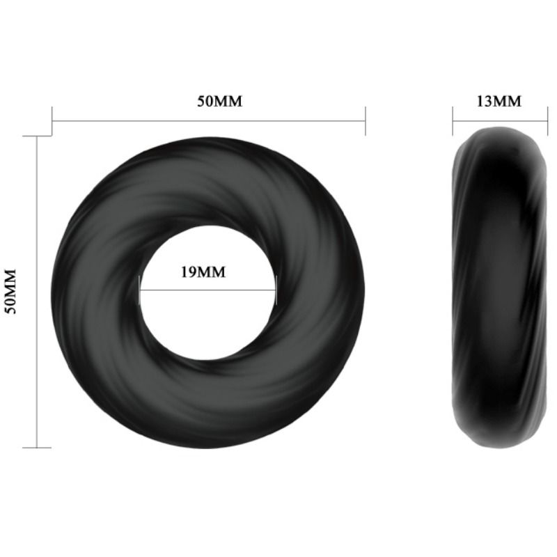 Comprar CRAZY BULL Anillo Silicona Super Suave – Diseño Ergonomico Para Comodidad Duradera-Noxtic