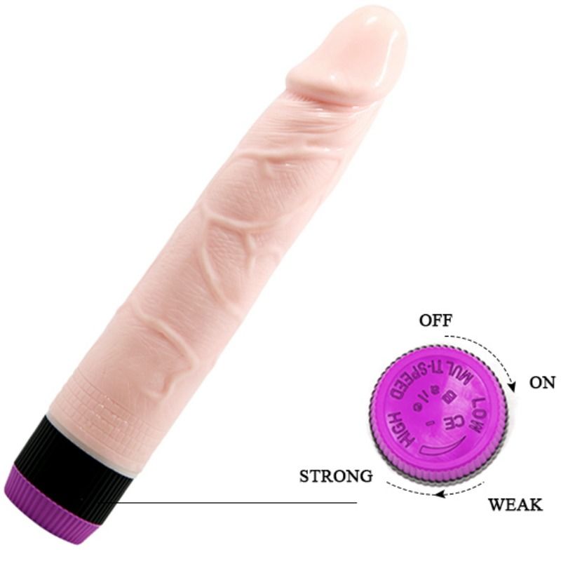 Comprar BAILE Adour Club Vibrador Realista 21.5 Cm – Textura Suave Con Vibraciones Potentes-Noxtic