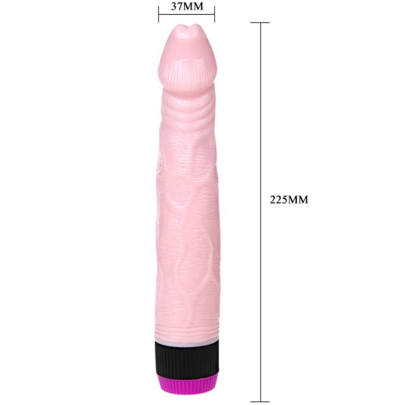 Comprar BAILE Adour Club Vibrador Realista 22.5 CM – Textura Suave Con Vibraciones Potentes-Noxtic