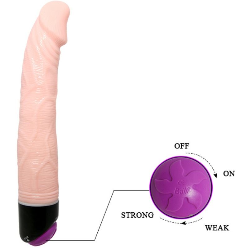 Comprar BAILE Adour Club Vibrador Realista 23 Cm Natural – Textura Suave Con Vibraciones Potentes Para Placer Inigualable-Noxtic