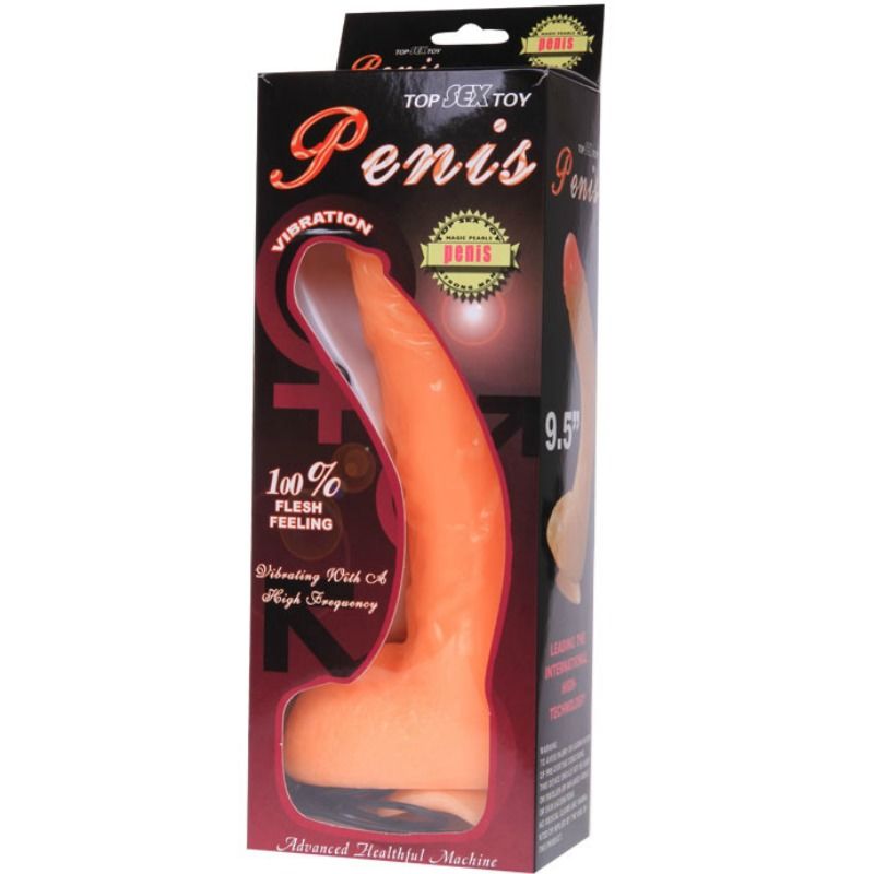 Comprar BAILE Vibrador Realista Con Ventosa – Material Suave Con Estimulación Interna Potente-Noxtic