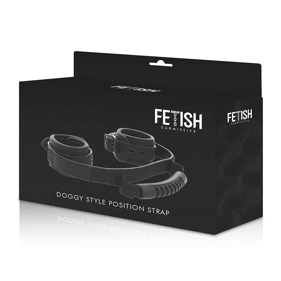 Comprar FETISH SUBMISSIVE Esposas Con Tirador – Diseño Confortable Y Forro De Neopreno-Noxtic