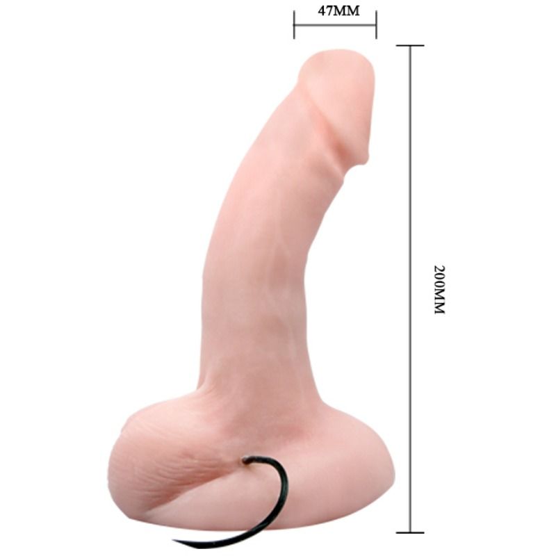 Comprar BAILE Arbitrariness Dildo – Diseño Curvado Con Función De Vibración Y Rotación-Noxtic