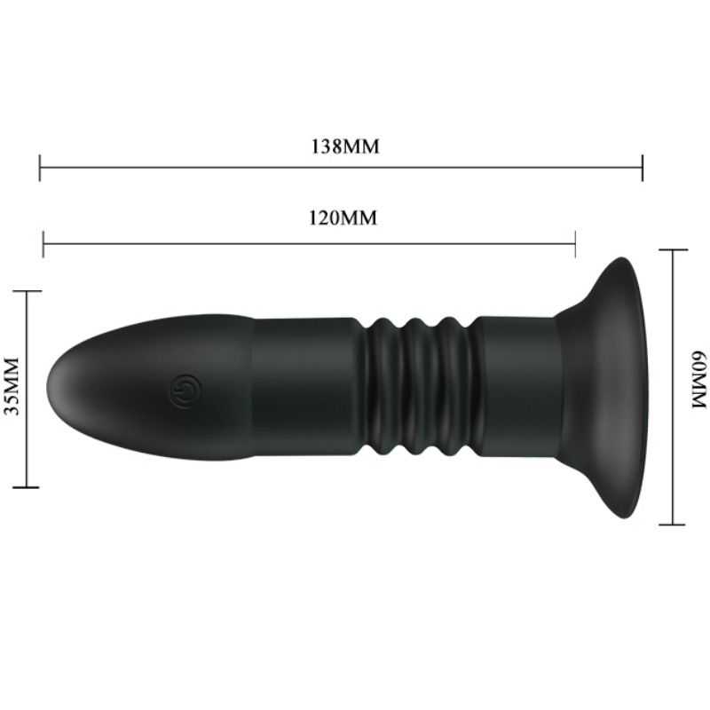Comprar PRETTY LOVE Plug Magic Jinger – Diseño Ergonómico Con Ventosa Para Uso Manual-Noxtic