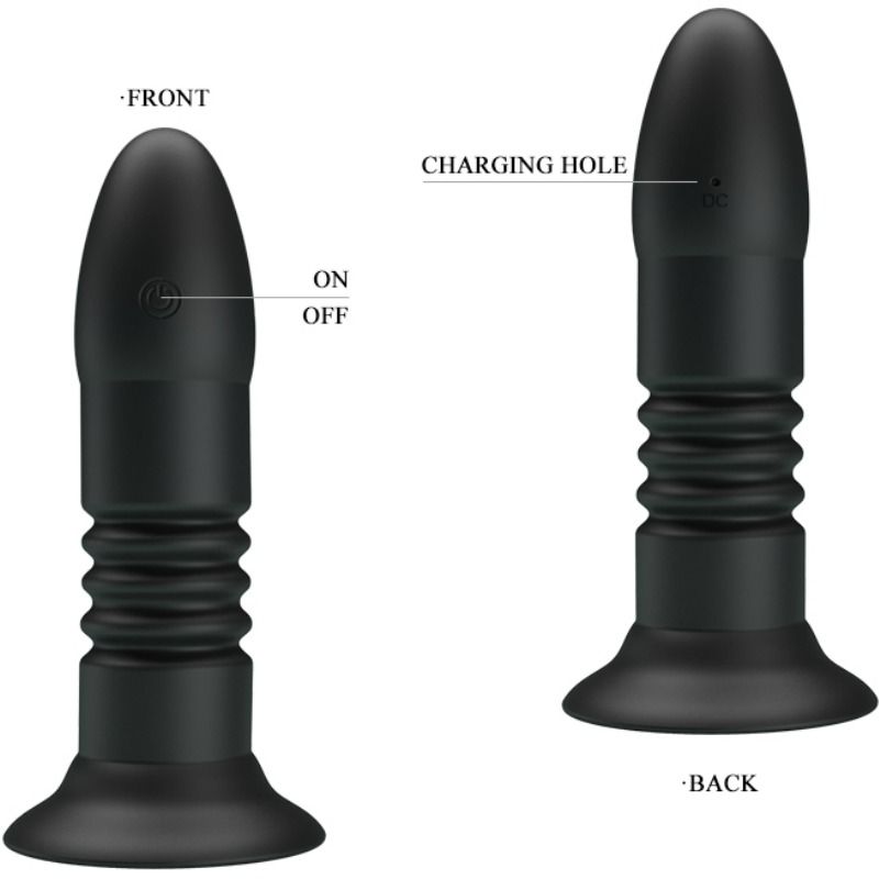 Comprar PRETTY LOVE Plug Magic Jinger – Diseño Ergonómico Con Ventosa Para Uso Manual-Noxtic