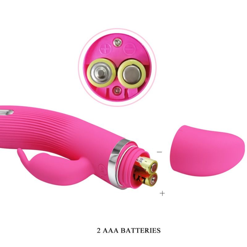 Comprar PRETTY LOVE Flirtation Ingram – Vibrador De Conejo Con Estimulación Eléctrica Y 7 Funciones De Vibración-Noxtic