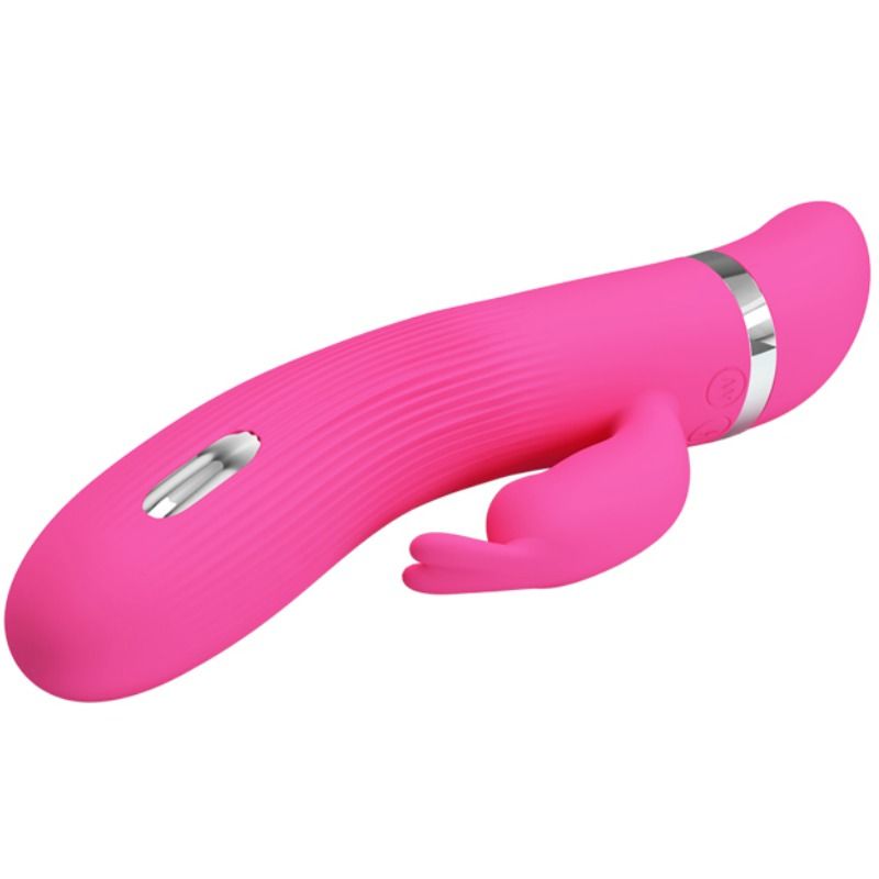 Comprar PRETTY LOVE Flirtation Ingram – Vibrador De Conejo Con Estimulación Eléctrica Y 7 Funciones De Vibración-Noxtic