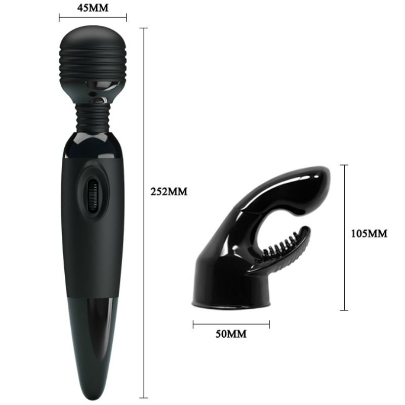 Comprar BAILE Masajeador Sensual Con Cabezal Intercambiable – Diseño Elegante Para Estimulación Sensorial Personalizada-Noxtic