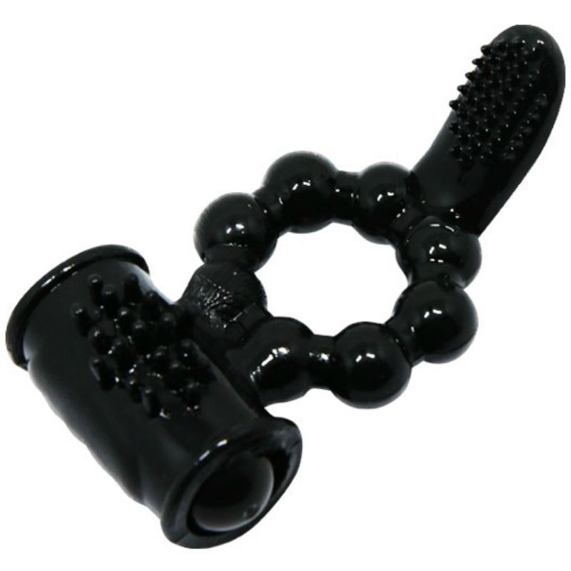 Comprar BAILE Sweet Ring Anillo Con Doble Estimulador – Anillo Vibrador Con Diseño Ergonómico Para Parejas-Noxtic
