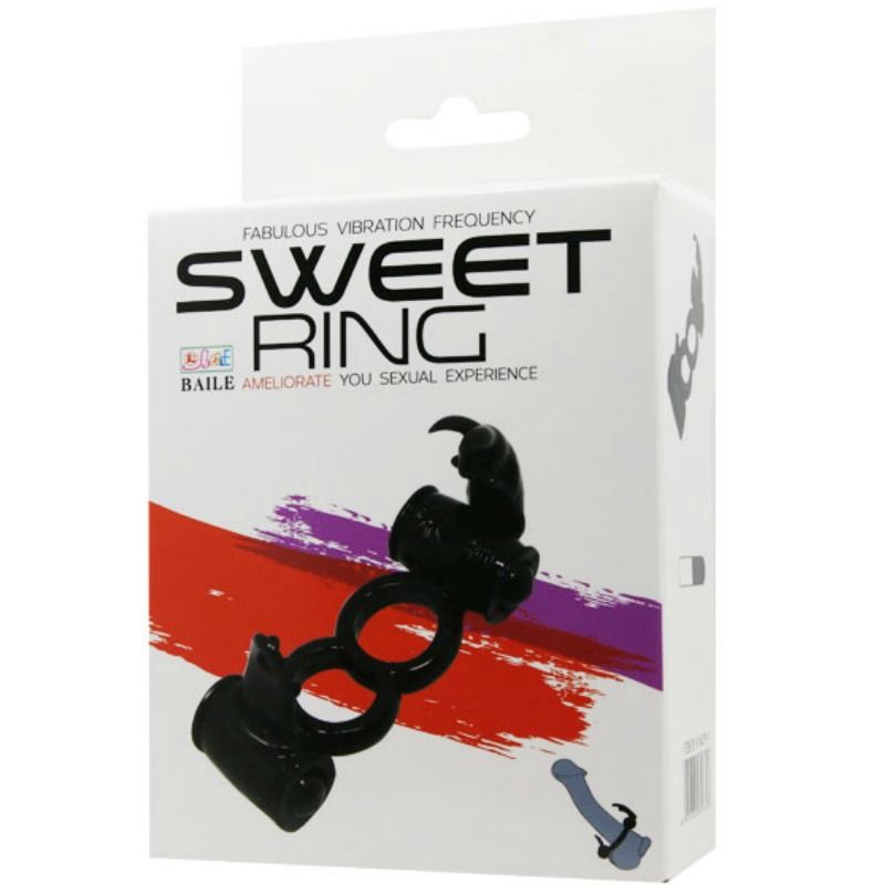 Comprar BAILE Sweet Ring Anillo Doble – Diseño Compartido Para Intimidad Mejorada-Noxtic