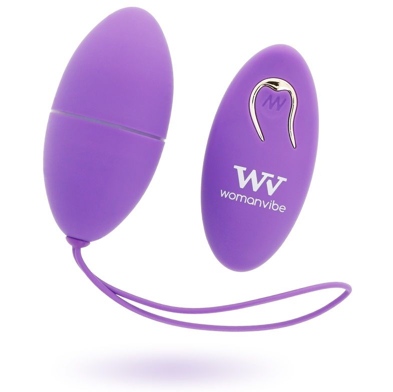 Comprar Womanvibe Alsan Huevo Control Remoto Negro – Vibrador Con 12 Patrones De Vibración Para Experiencias Únicas-Noxtic