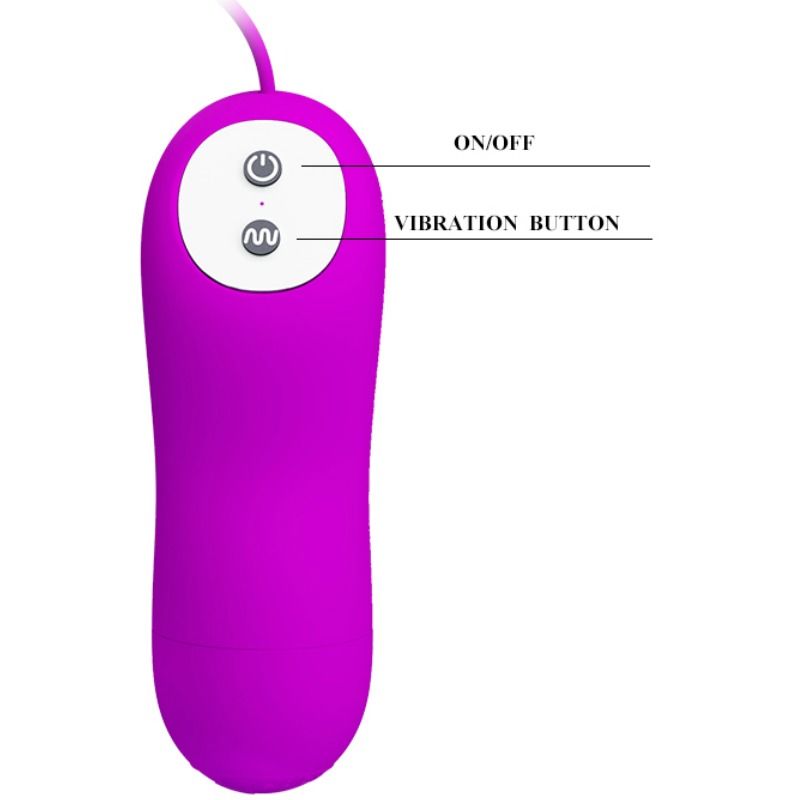 Comprar PRETTY LOVE Irma Huevo Vibrador Doble – Estimulador Potente Para Masaje Profundo-Noxtic