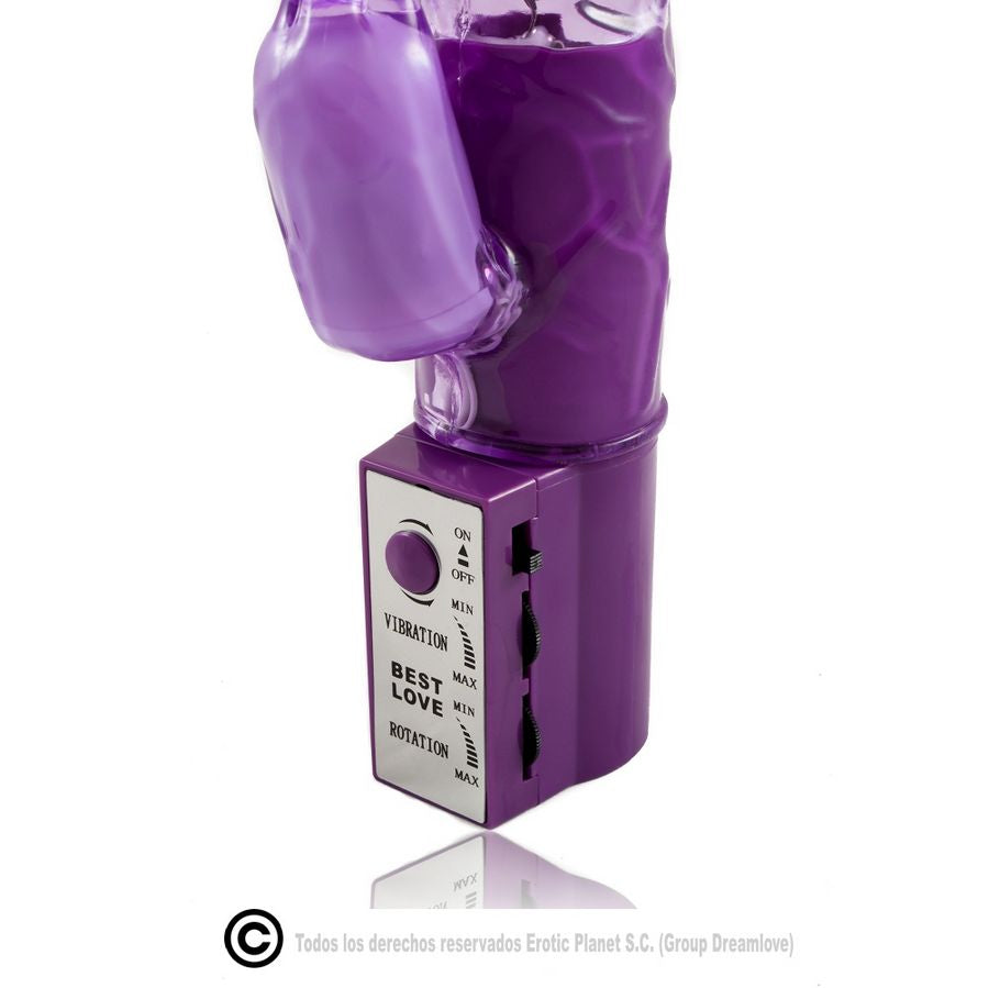 Comprar BAILE Rotador Rabbit Lila – Vibrador Con Múltiples Opciones De Estimulación-Noxtic