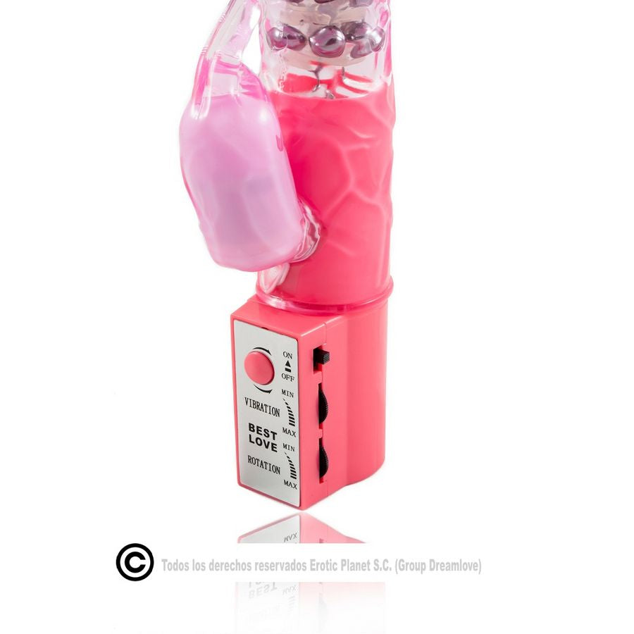 Comprar BAILE Rotador Rabbit Rosa – Vibrador Con Múltiples Funciones Y Diseño Ergonómico-Noxtic