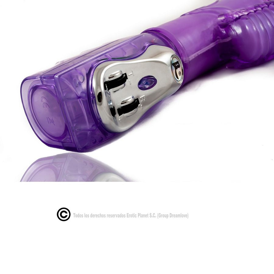 Comprar BAILE Rotador Up and Down Rabbit Lila – Vibrador Multivelocidad Con Oscilación y Rotación-Noxtic