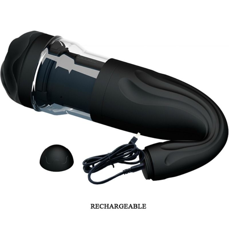 Comprar Pretty Love Masturbador Recargable Multifunción Breton – Potente Sistema De Rotación Y Vibración Para Placer Intenso-Noxtic