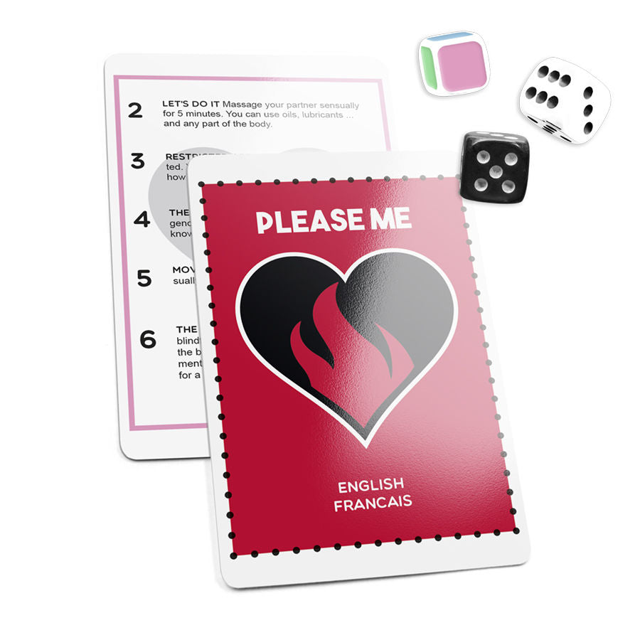 Comprar ARIA Juego Please Me Play – Diversión Sorpresiva Para Parejas Con Cartas Y Dados-Noxtic
