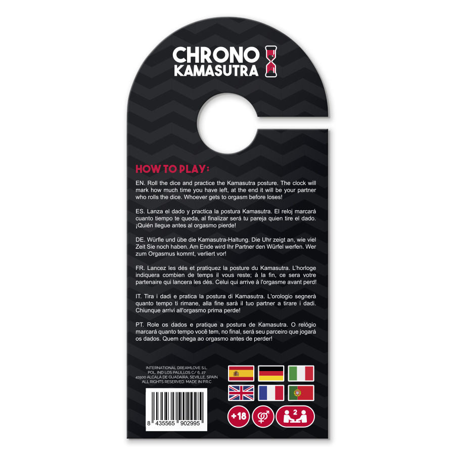 ARIA Chrono Kamasutra Reloj Arena – Juego Interactivo Para Explorar Nuevas Posiciones