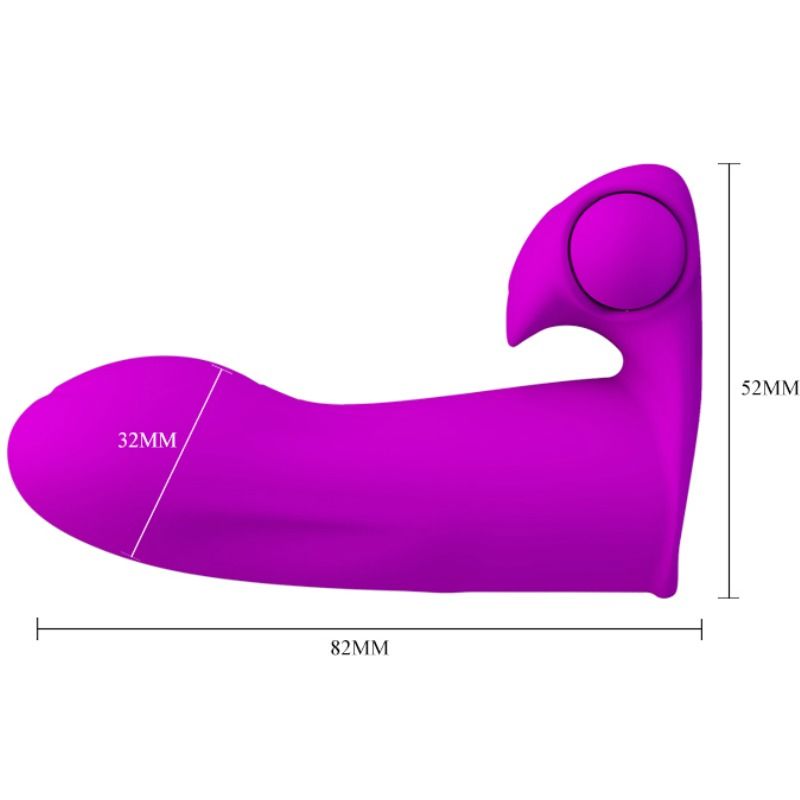Comprar PRETTY LOVE Maxwell Dedal Con Vibración – Diseño Discreto Para Placer Intimo Personalizado-Noxtic