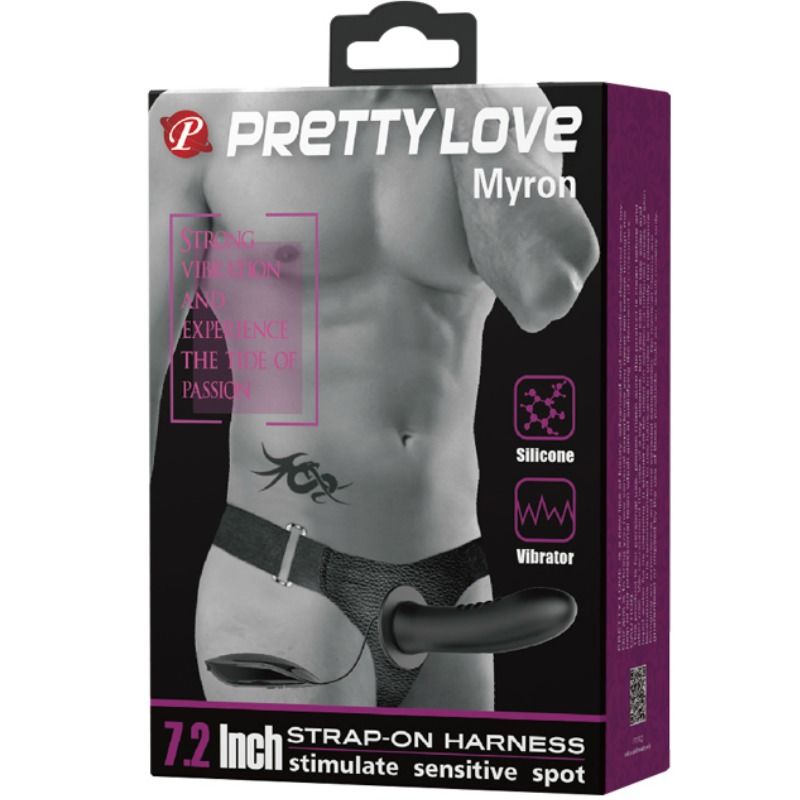 Comprar Pretty Love Myron Strap On – Juguete Erótico Con Vibración Para Placer Compartido-Noxtic