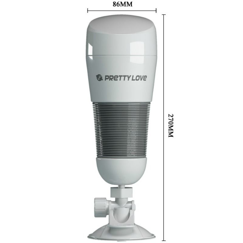 Comprar PRETTY LOVE Hedy Blanco – Masturbador Ergonómico Con Textura De Silicona Médica-Noxtic
