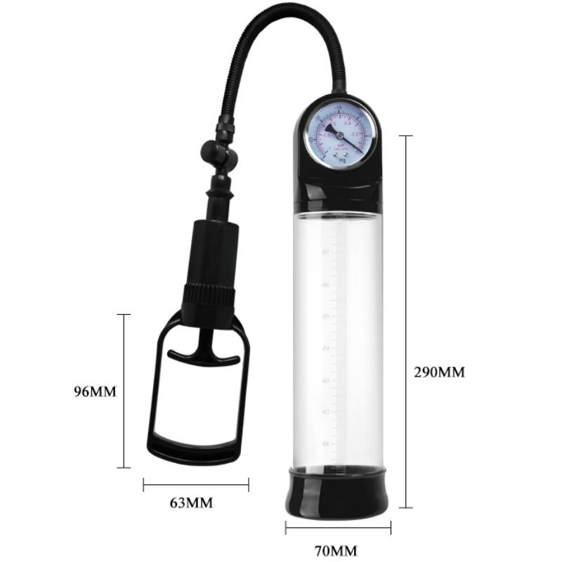 Comprar PRETTY LOVE Bomba De Erección Con Barómetro – Inflador Manual Para Potentes Resultados-Noxtic