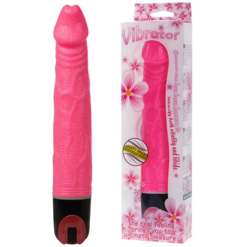 Comprar BAILE Vibrador Multispeed Rosa – Diseño Texturado Para Placer Personalizable-Noxtic