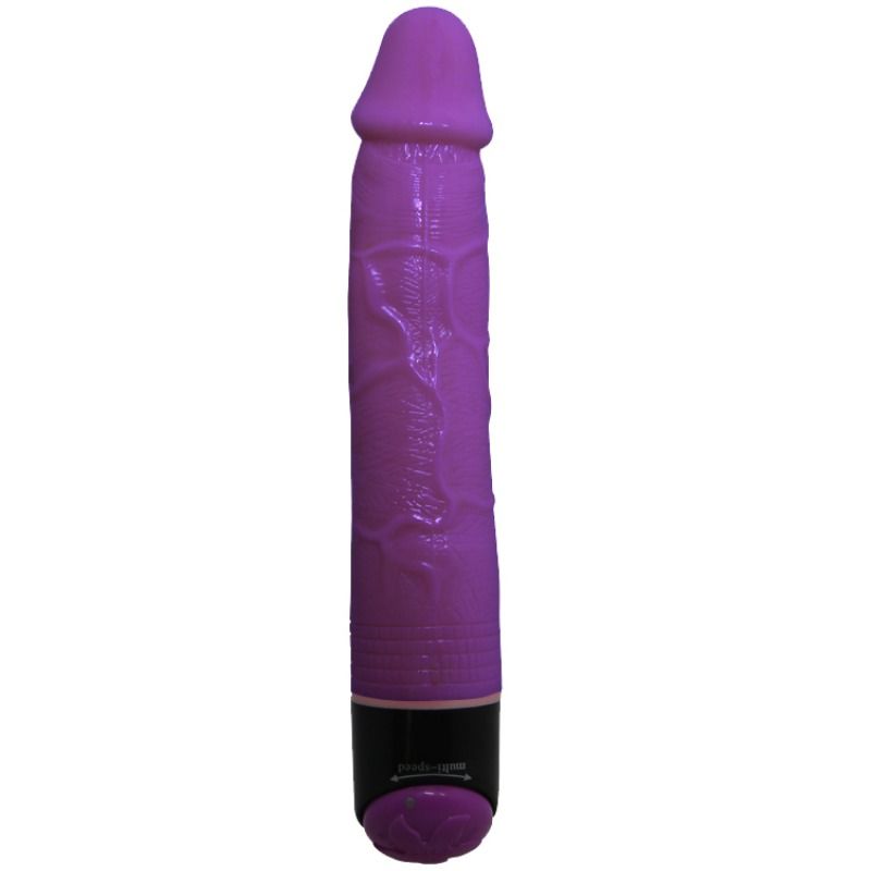 Comprar BAILE Vibrador Realístico Lila 23 cm – Dildo Suave Con Regulador De Velocidad Para Estimulación Placentera-Noxtic