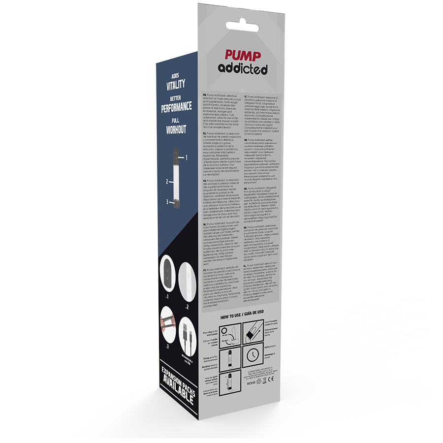 Comprar PUMP ADDICTED Bomba Erección RX11 Automática – Eficacia Avanzada Para Mejores Resultados-Noxtic