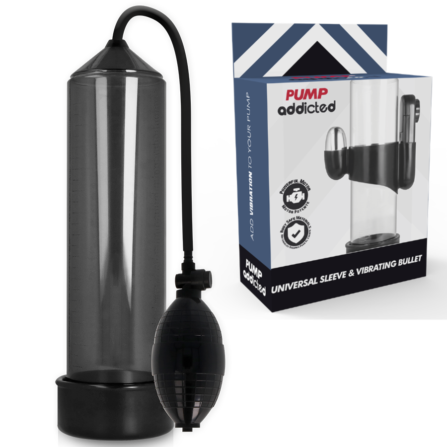 Comprar PUMP ADDICTED Bomba Erección RX3 Negro – Innovador Sistema De Vacío Para Mejora De Placer-Noxtic