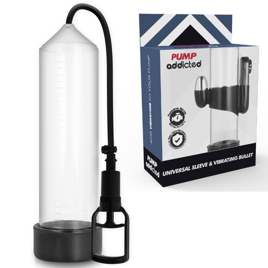 Comprar PUMP ADDICTED Bomba Eréctil RX7 Transparente – Diseño Innovador Para Placer Mejorado-Noxtic