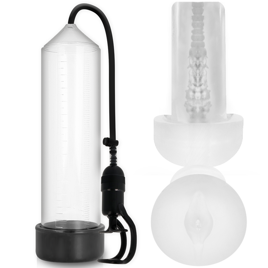 Comprar Pump Addicted Bomba Erección RX5 Transparente – Mejora Del Rendimiento Sexual Con Diseño Ergonómico-Noxtic