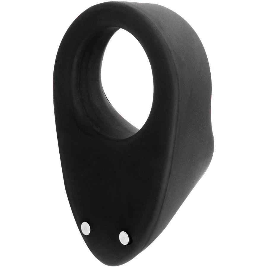 Comprar INTENSE Oto Anillo Vibrador Recargable Negro – Estimulador Con 20 Velocidades Para Placer Personalizado-Noxtic