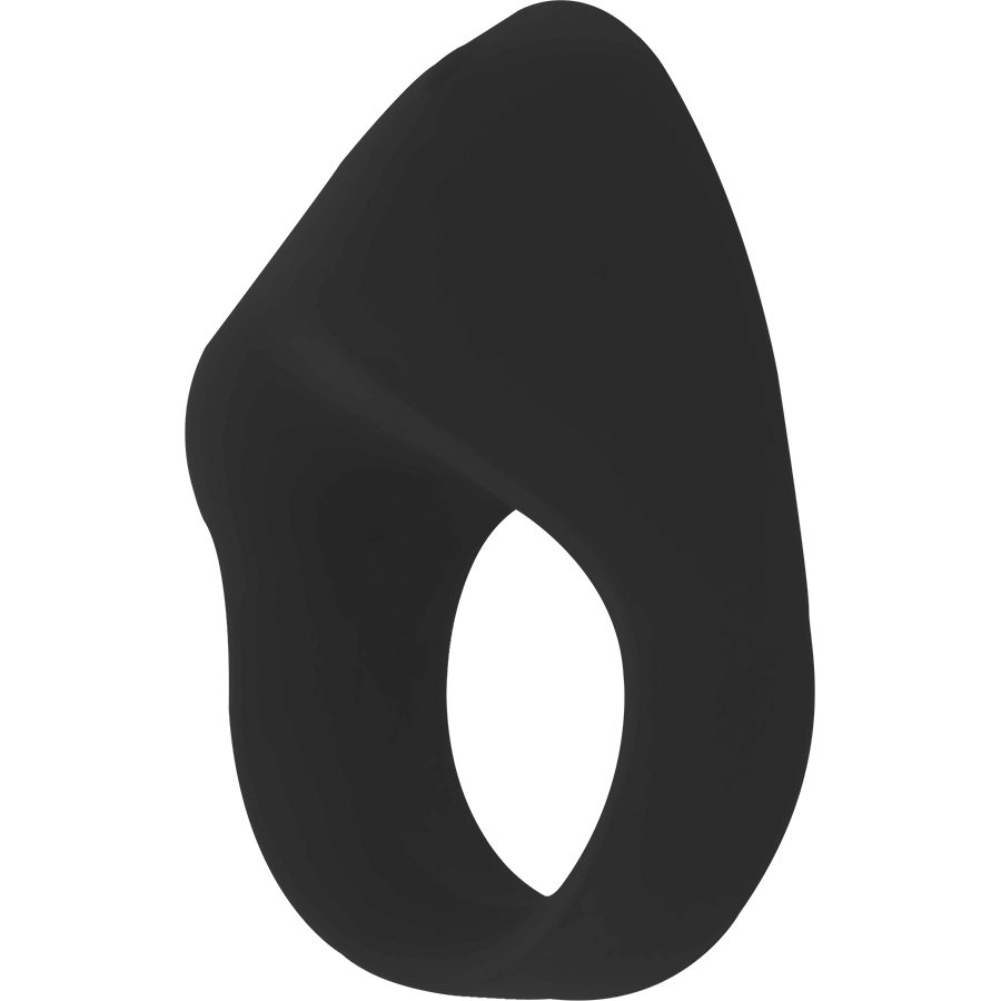 Comprar INTENSE Oto Anillo Vibrador Recargable Negro – Estimulador Con 20 Velocidades Para Placer Personalizado-Noxtic