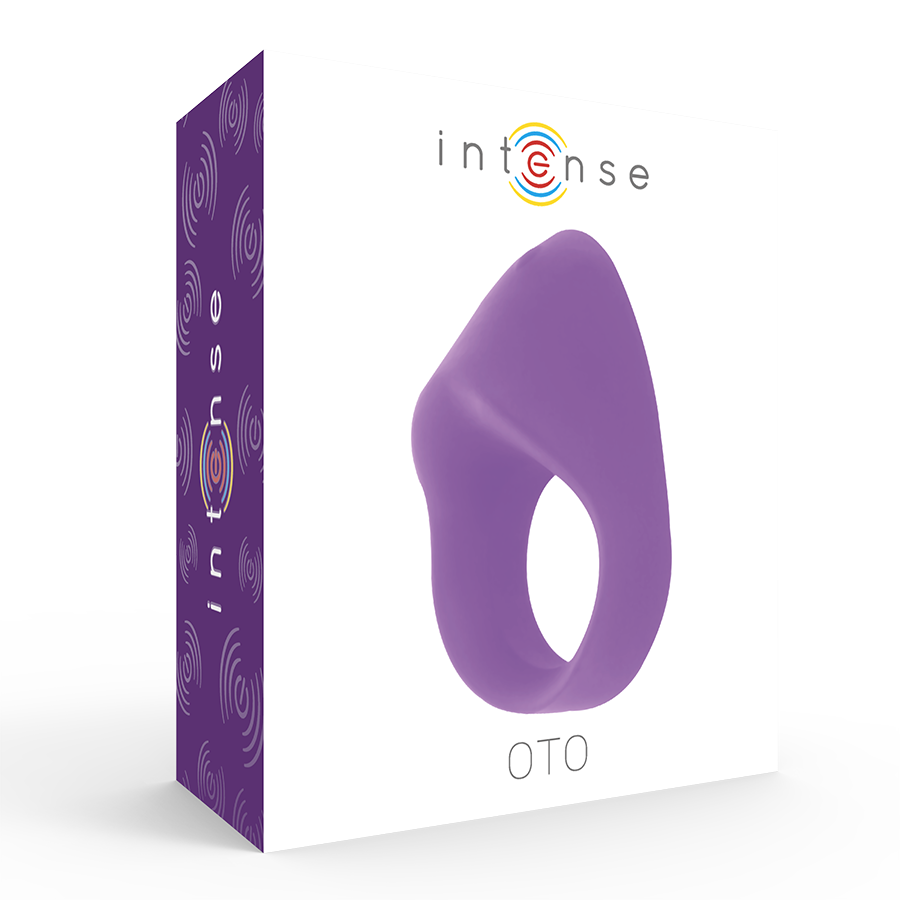 Comprar INTENSE OTO Anillo Vibrador Recargable Lila – Vibraciones Fuertes Para Mayor Placer Compartido-Noxtic