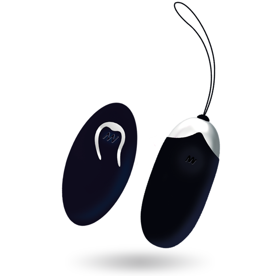 Comprar INTENSE Flippy II Huevo Recargable Negro – Control Remoto Con 10 Velocidades De Vibración Silenciosa-Noxtic