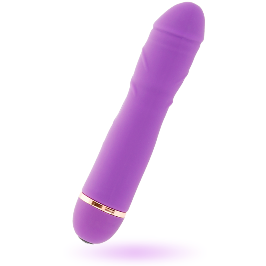 INTENSE Airon Vibrador 20 Velocidades Lila – Silicona Suave Con Diseño Elegante y Discreto