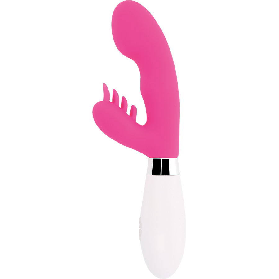 Comprar GLOSSY Rabbit Elvis Rosa – Juguete Erótico Con Diseño Ergonómico Y 10 Funciones De Vibración-Noxtic