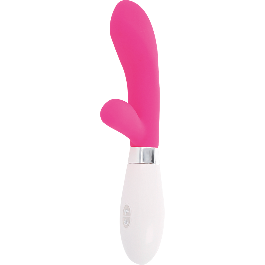 Comprar GLOSSY Jackson Rabbit Rosa – Juguete Erótico Con Diseño Ergonómico Y Doble Motor-Noxtic
