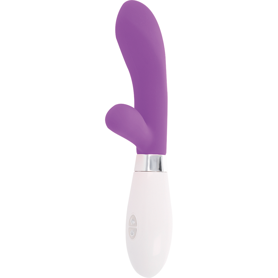 Comprar GLOSSY Jackson Rabbit Lila – Juguete Ergonómico De Silicona Médica Para Placer Personal-Noxtic