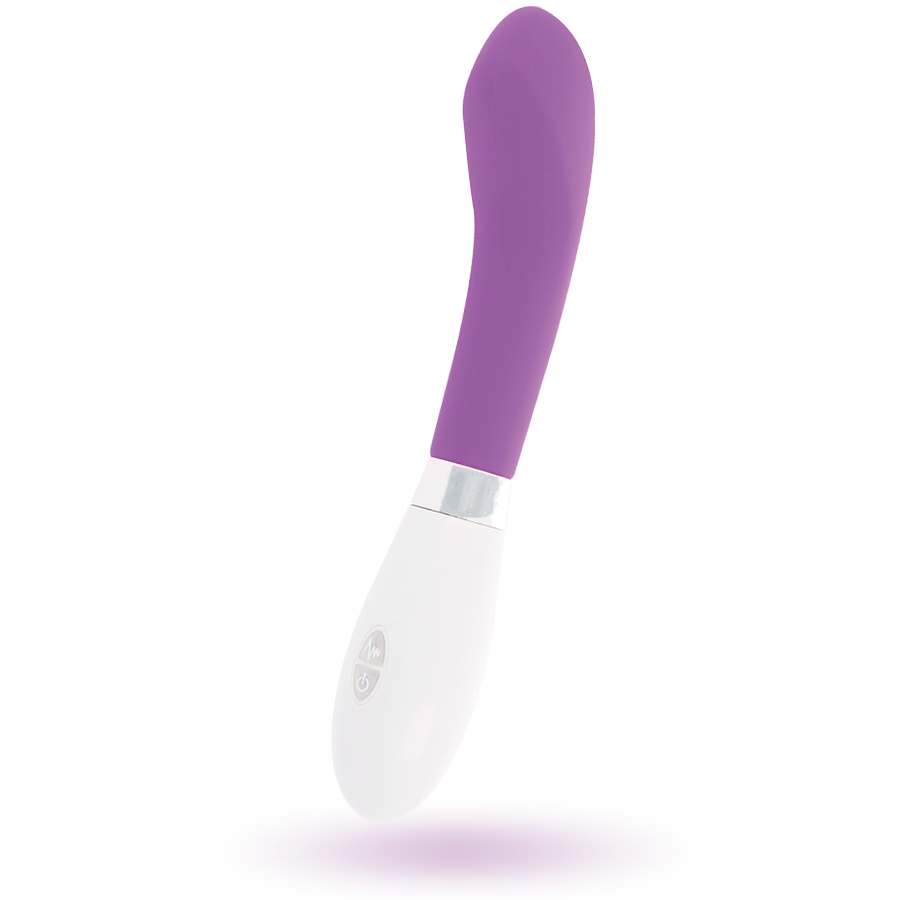 Comprar GLOSSY John Vibrador Lila – Vibrador Con Diseño Curvado Ergonómico Para Placer Intimo-Noxtic