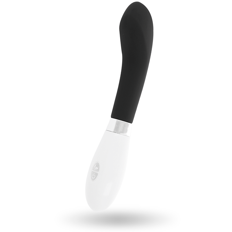 Comprar GLOSSY John Vibrador Negro – Diseño Ergonómico Con Curva Natural Para Comodidad Perfecta-Noxtic