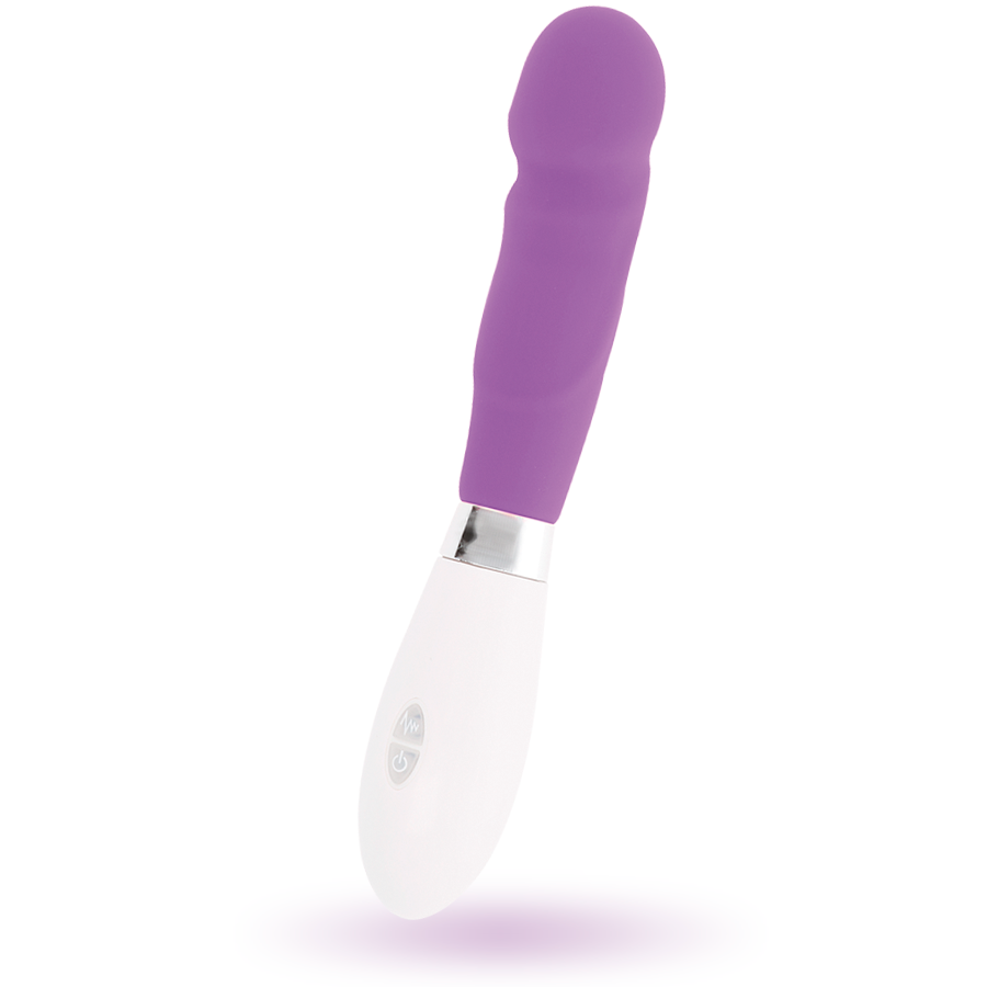 Comprar GLOSSY Paul Vibrador Lila – Diseño Realista Con Curva Especializada Para Comodidad Total-Noxtic