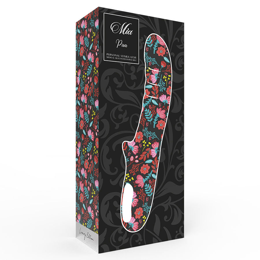 Comprar MIA Pisa Vibrador Rotador Rosa – Silicona Médica Hipoalergénica Para Placer Seguro-Noxtic
